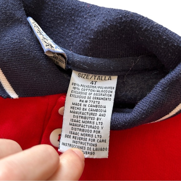 Vintage 90s Scooby Doo Wear R U? Pullover Collared Sweatshirt Long Sleeve Size 4 - Picture 12 of 12